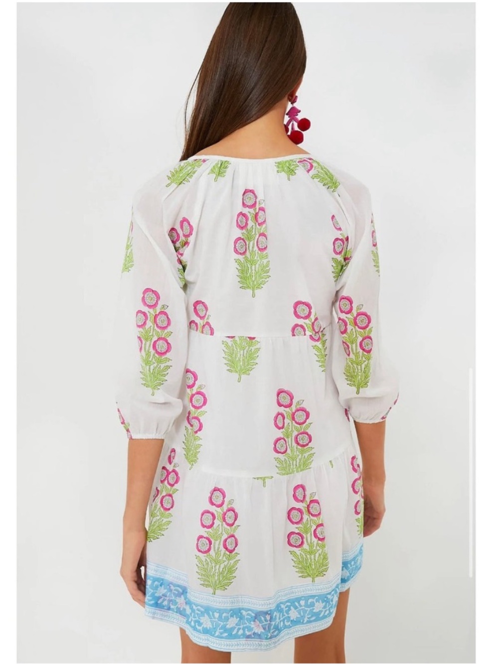 NEW SZ Blockprints x Tuckernuck Priya dress/coverup. S. NWT - Picture 5 of 10
